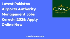 Latest Pakistan Airports Authority Management Jobs Karachi 2025